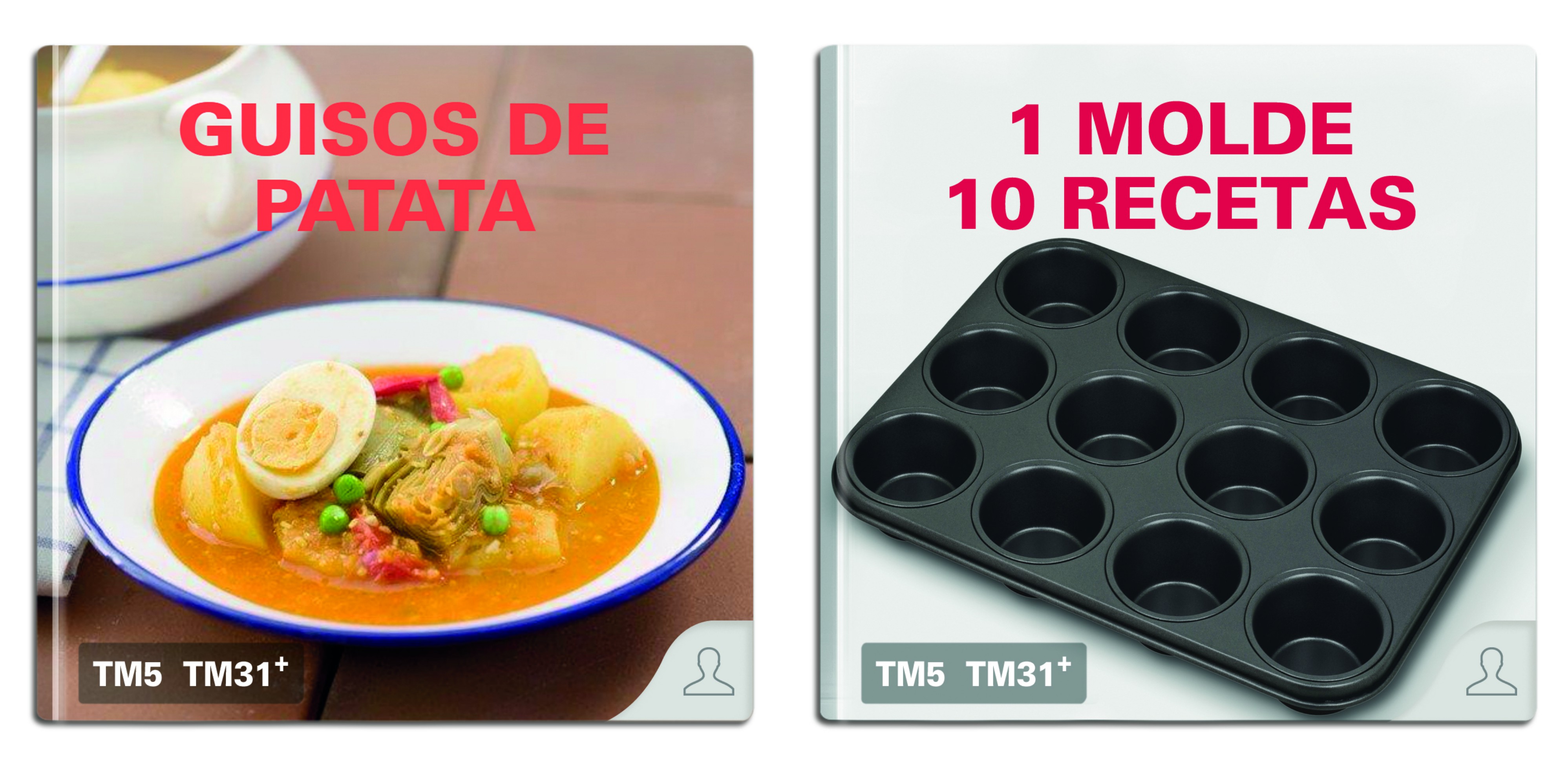 Nuevas colecciones: 'Guisos con patatas' y '1 molde 10 recetas'